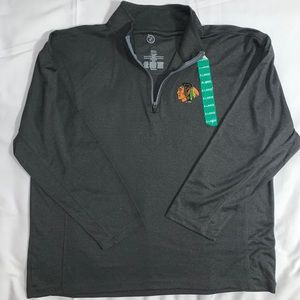 NHL Chicago Blackhawks Quarter Zip Jacket